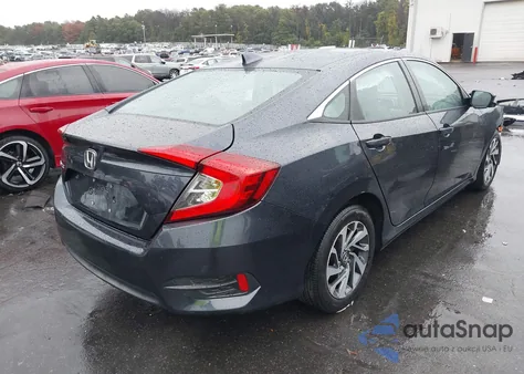 2017 Honda Civic Ex from USA, damaged, VIN 2HGFC2F78HH555451